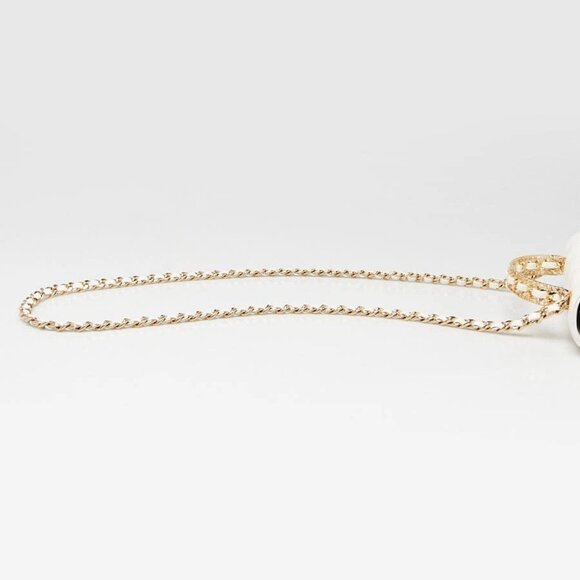 Chanel White Quilted Lambskin Leather CC Chain Top Handle Mini Flap Bag - Picture 6 of 10